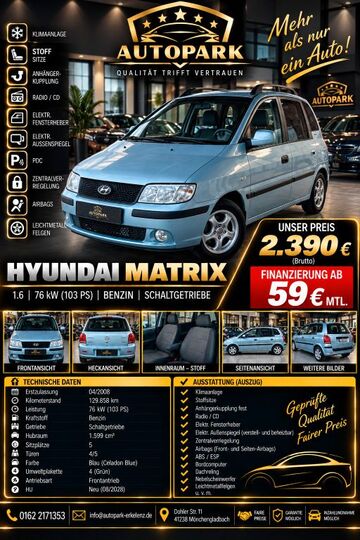 Gebrauchte Hyundai Matrix