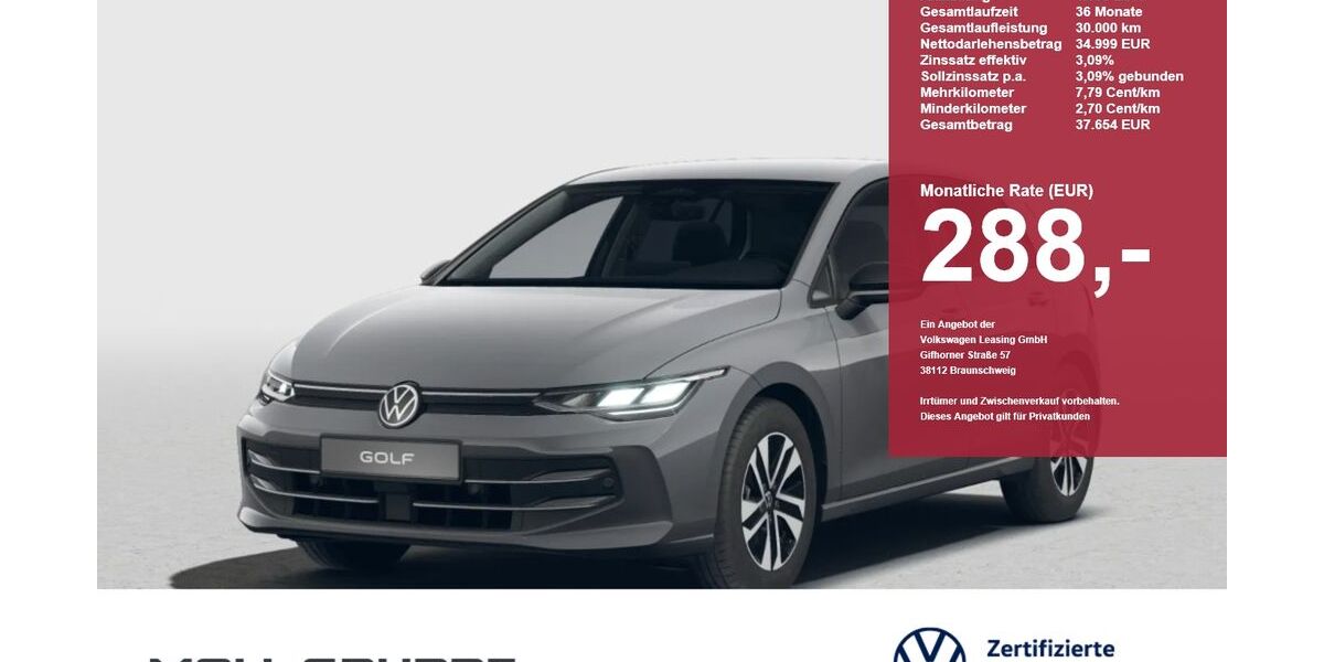 VW Golf 10.000 km 34.999 &euro; Kaarst 41564