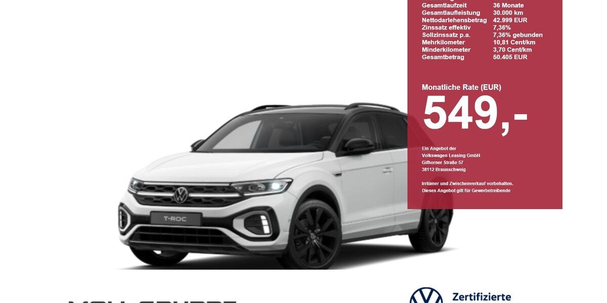 VW T-Roc 10.000 km 34.900 &euro; Kaarst 41564